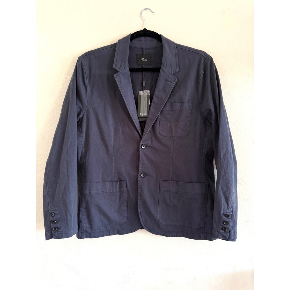 Rails Andre Rugged Navy Twill Blazer Mens XL RM-606A-946D-7493 NWT